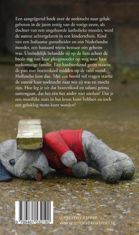 Achterkant van Boerenkool met salami