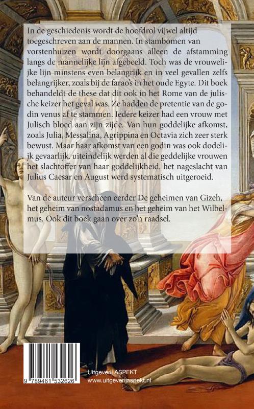 Achterkant van De goddelijke vrouwen van Rome