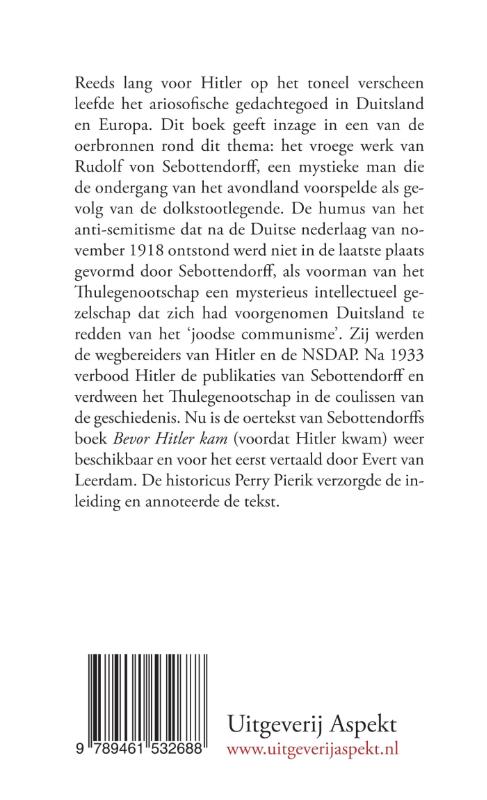 Achterkant van Thule en het Derde Rijk