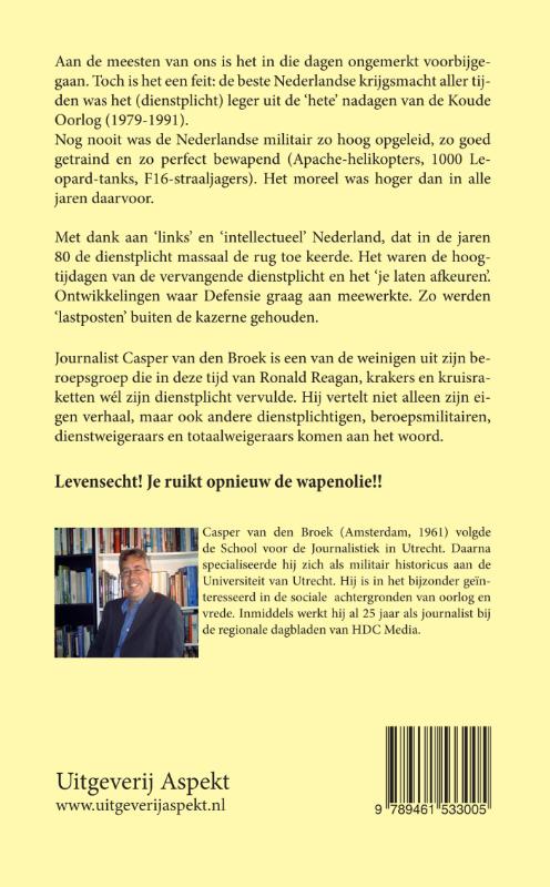 Achterkant van Het beste leger