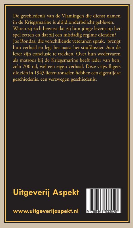 Achterkant van Vlamingen in de kriegsmarine