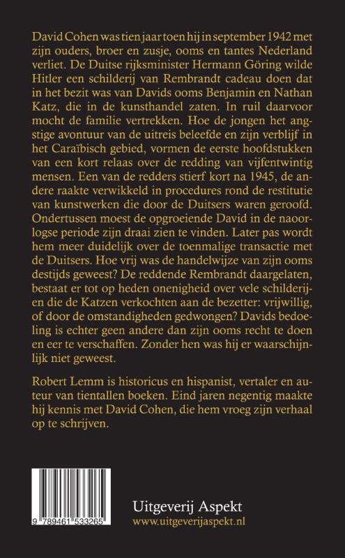Achterkant van een Rembrandt voor vijfentwintig mensenlevens