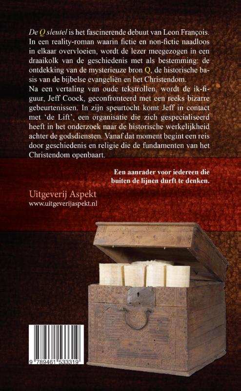 Achterkant van De Q-sleutel