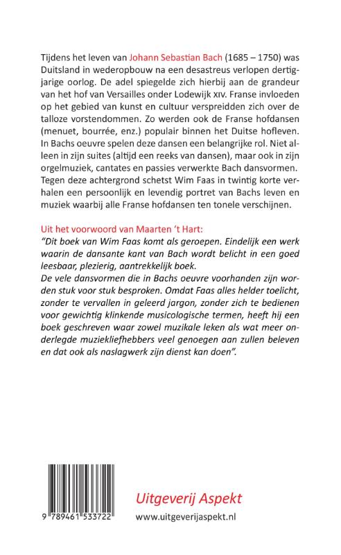 Achterkant van Dansen met Bach