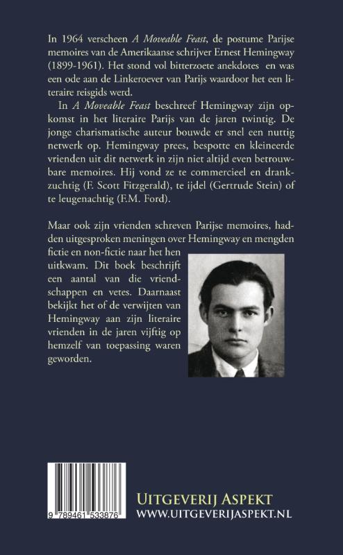 Achterkant van Hemingway, the best writers are liars