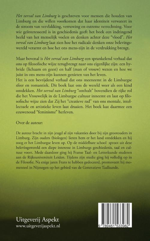 Achterkant van Het verval van Limburg