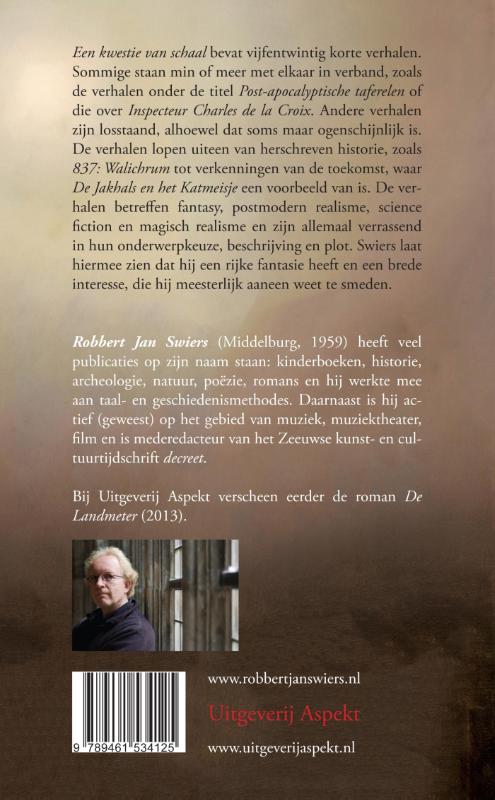 Achterkant van Een kwestie van schaal