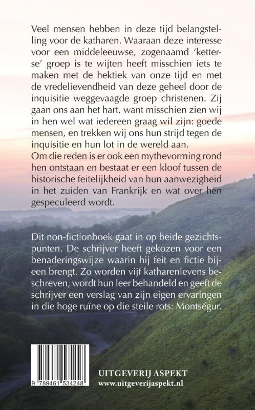 Achterkant van De roep van de katharen