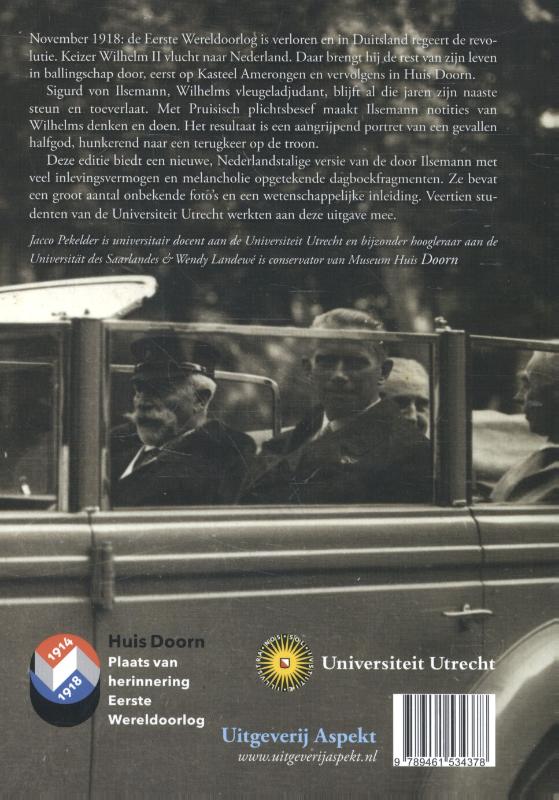 Achterkant van Wilhelm II in Nederland 1918-1941