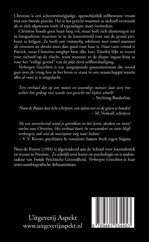 Achterkant van Verborgen gezichten
