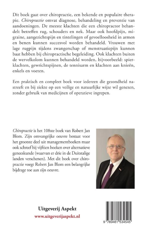 Achterkant van Chiropractie