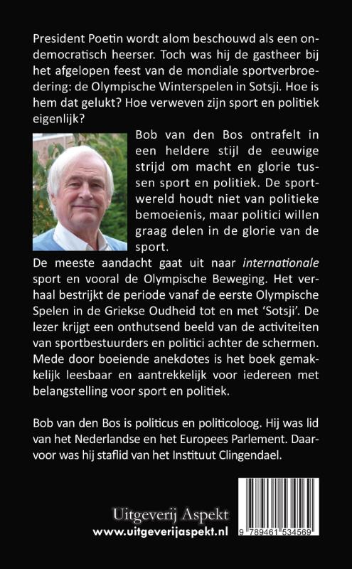 Achterkant van Sport en politiek
