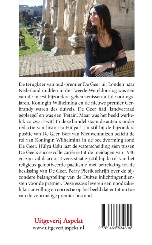 Achterkant van Jonkheer De Geer