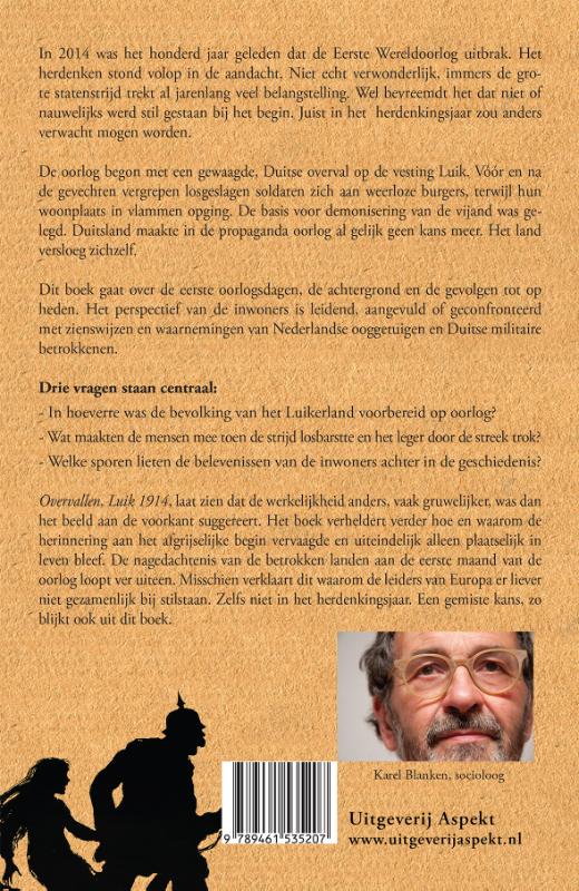 Achterkant van Overvallen