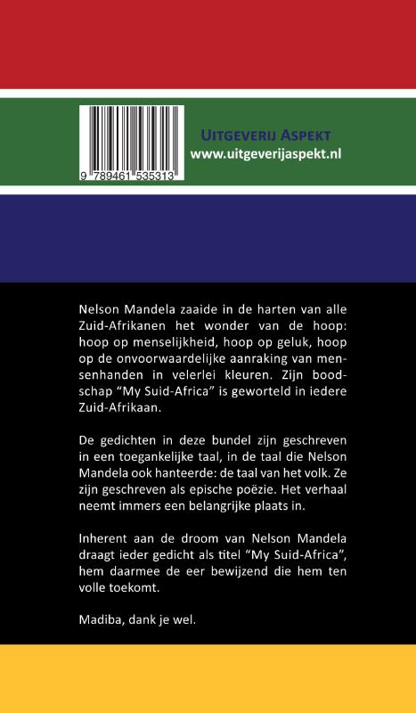 Achterkant van Nelson Mandela: my suid-Afrika