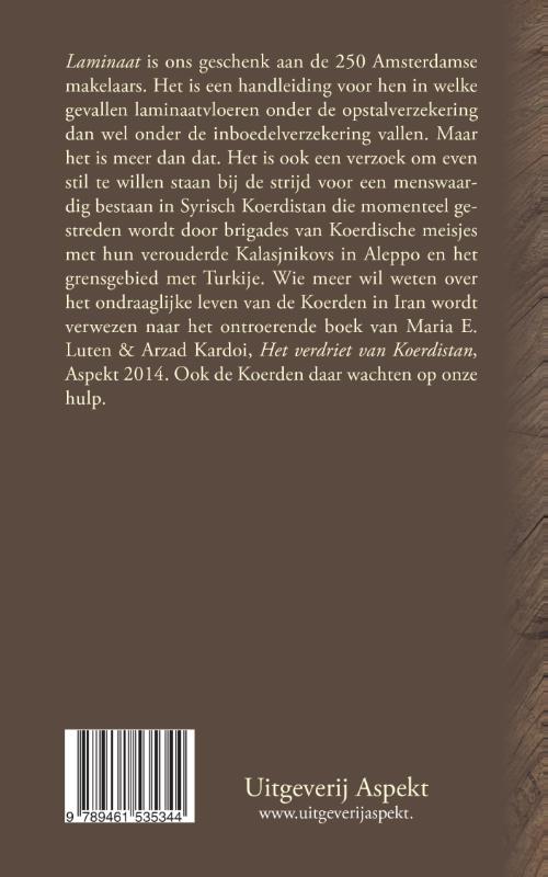 Achterkant van Laminaat