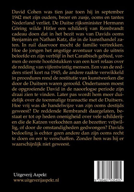 Achterkant van één Rembrandt voor vijfentwintig levens
