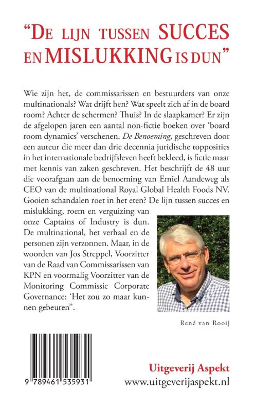Achterkant van De benoeming
