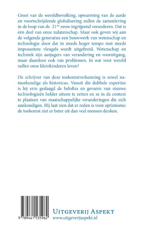 Achterkant van De wereld van onze kleinkinderen