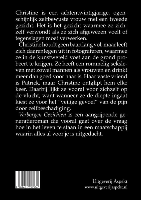 Achterkant van Verborgen gezichten