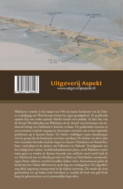 Achterkant van De strijd om Dishoek november 1944