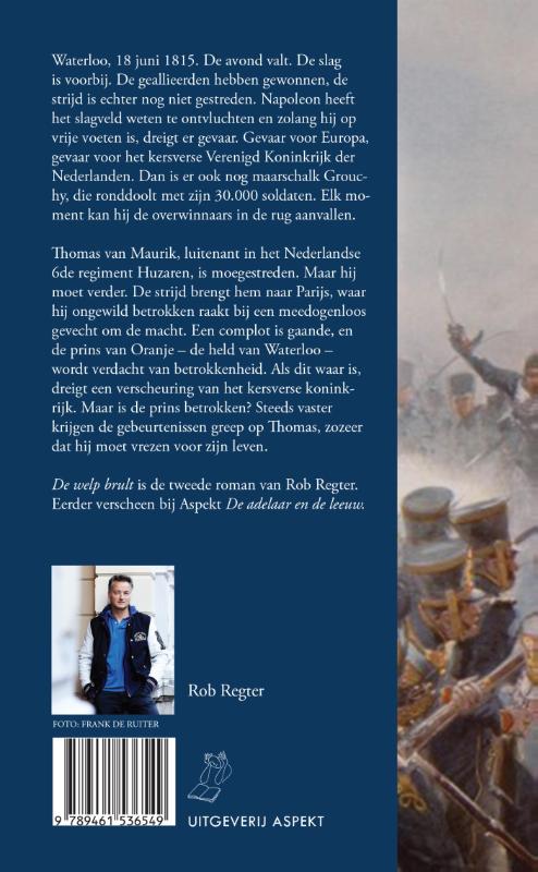 Achterkant van De welp brult
