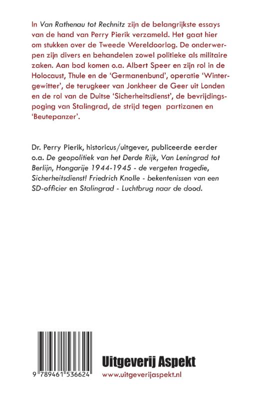 Achterkant van Van Rathenau tot Rechnitz