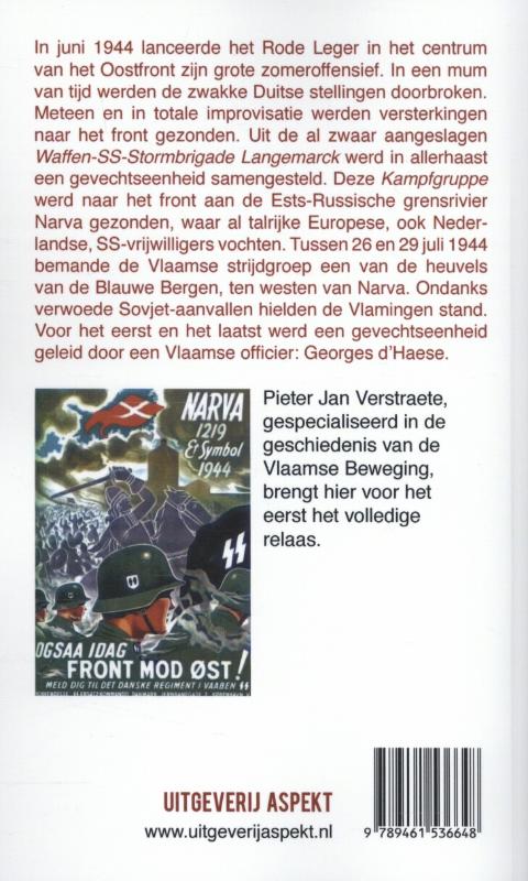 Achterkant van Vlamingen aan de Narva