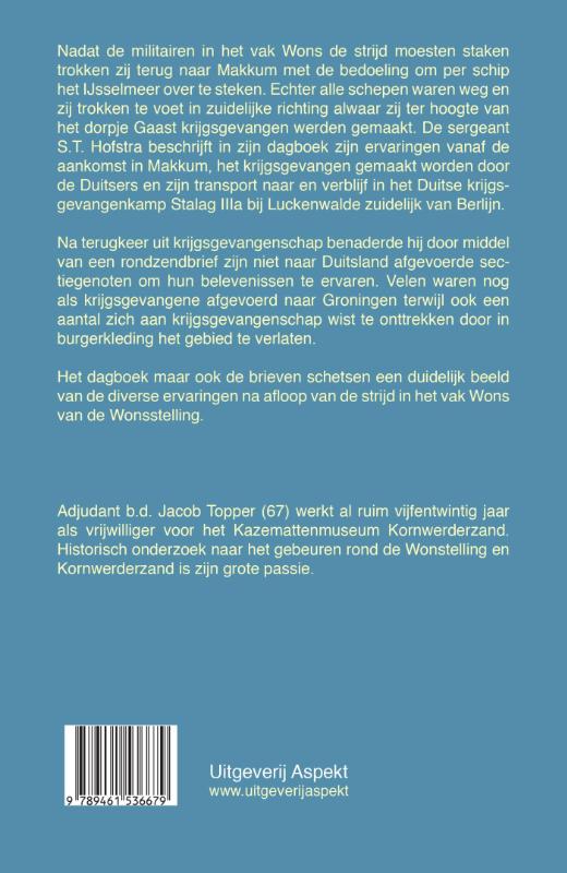 Achterkant van De memoires van Simon Tette Hofstra
