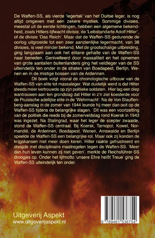 Achterkant van In de Brandhaarden van het Front