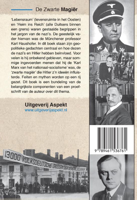 Achterkant van De zwarte magiër