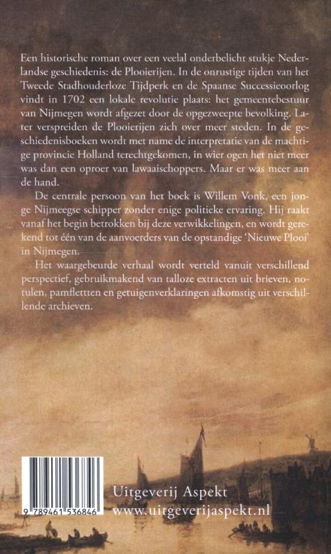 Achterkant van Oproer tussen Maas en Waal