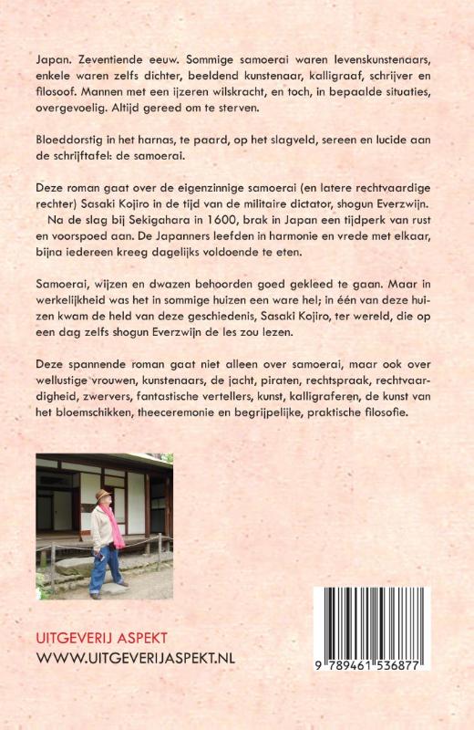 Achterkant van De eigenzinnige Samoerai
