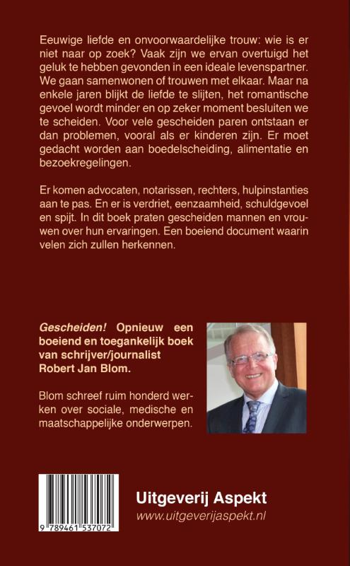 Achterkant van Gescheiden!