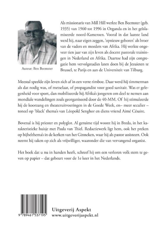 Achterkant van De moeder van het Parelhoen
