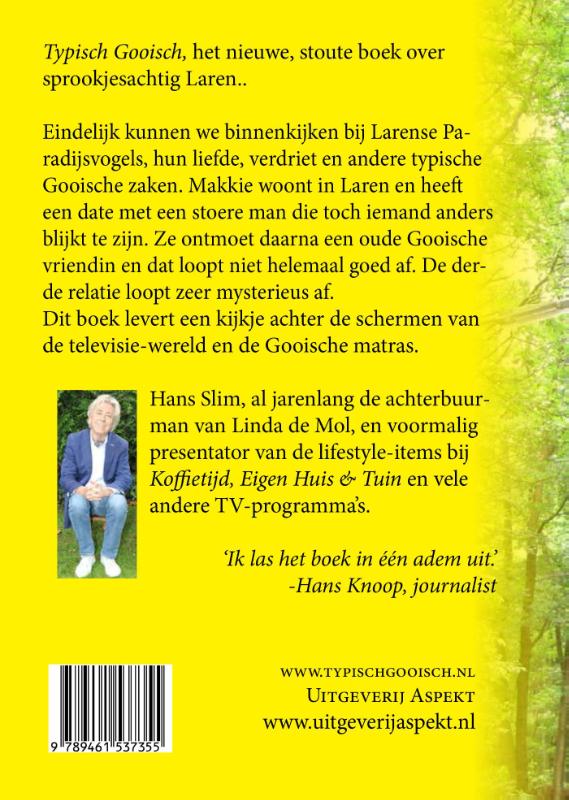 Achterkant van Typisch Gooisch
