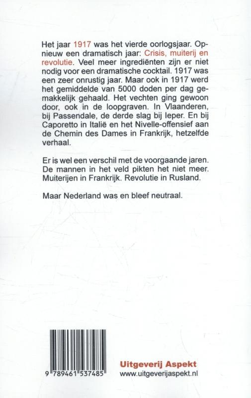 Achterkant van Het dramatische jaar 1917