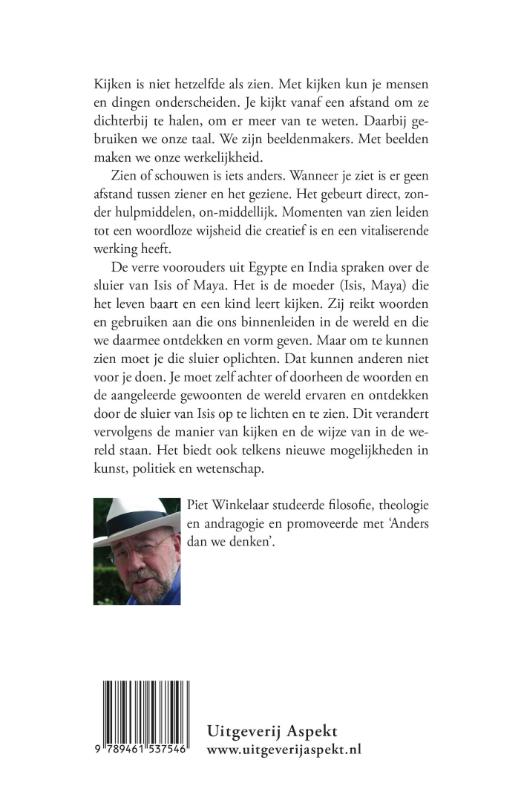 Achterkant van Kijken en zien