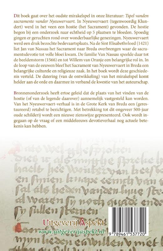 Achterkant van De katholieke Nassaus en de sacramentsdevoatie