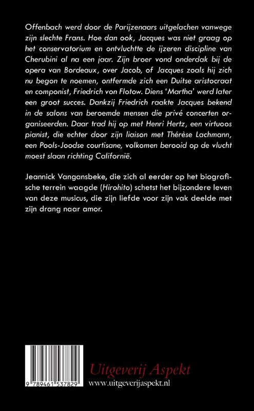 Achterkant van Jacques Offenbach en de tijdsgeest van Napoleon III