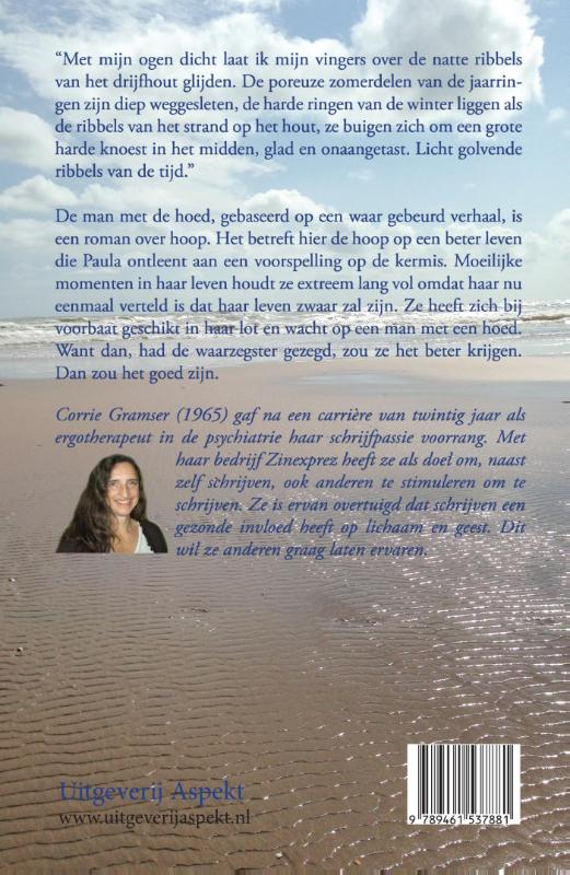 Achterkant van De man met de hoed