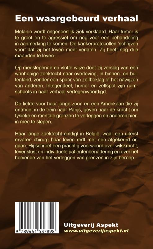 Achterkant van Het leven verlaten?