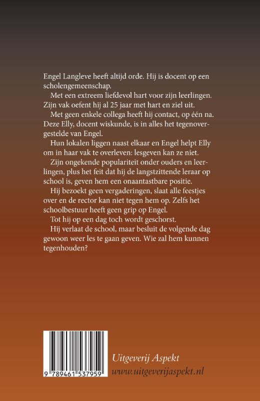 Achterkant van Engel Langleve