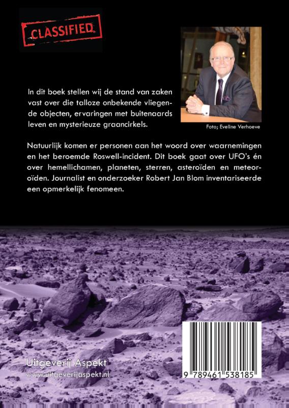 Achterkant van De stand van zaken UFO's