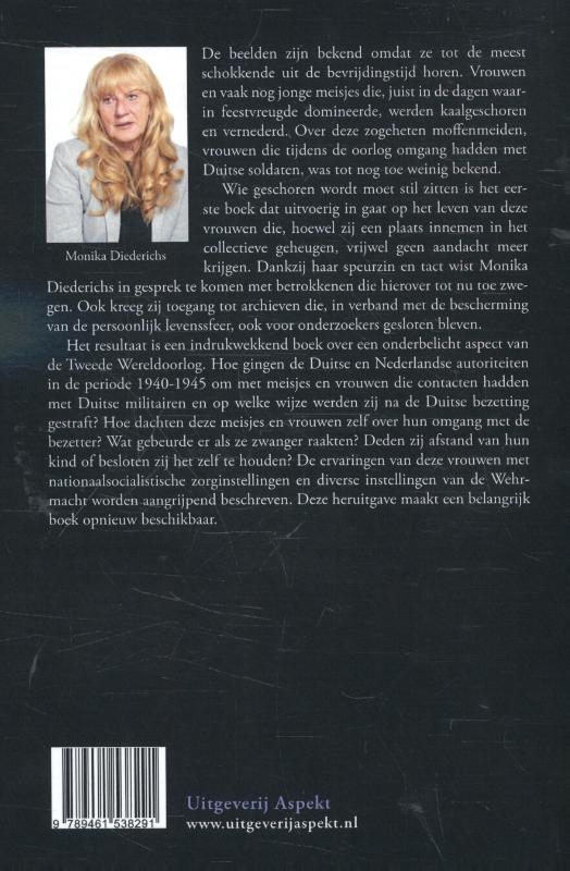 Achterkant van Wie geschoren wordt moet stil zitten