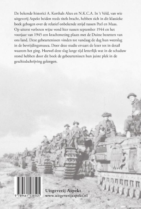 Achterkant van Slag in de schaduw