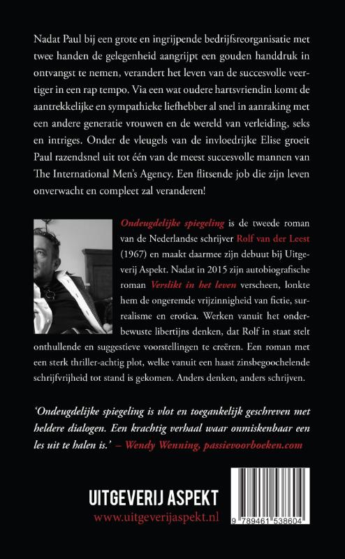 Achterkant van Ondeugdelijke Spiegeling