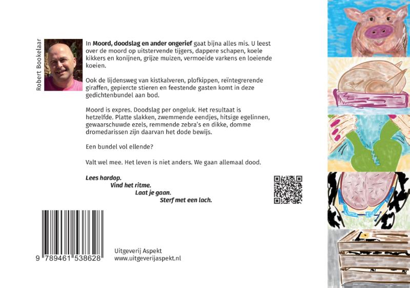 Achterkant van Moord, doodslag en ander ongerief