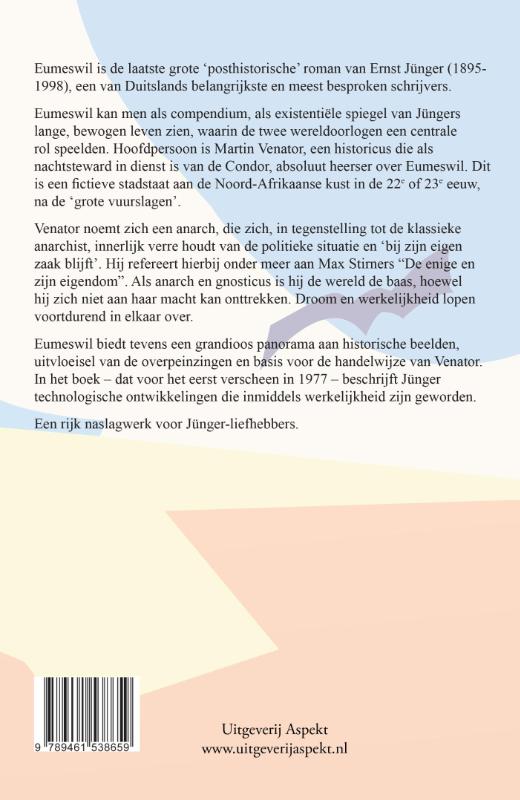 Achterkant van Eumeswil