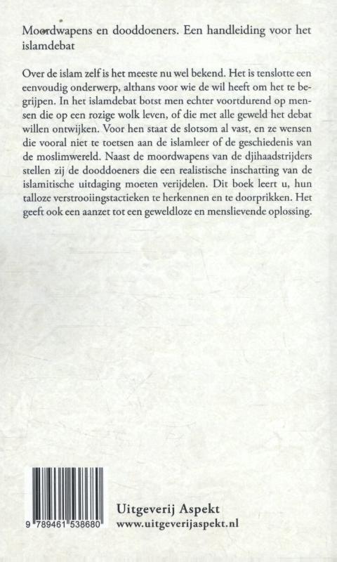 Achterkant van Moordwapen en dooddoeners